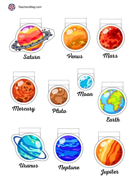 Solar System Printable Worksheet For Children 2 Craftsactvities And