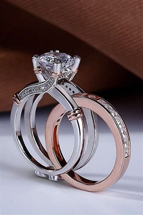 Piece White Gold Wedding Ring Sets For Women The Ultimate Secret Of Design