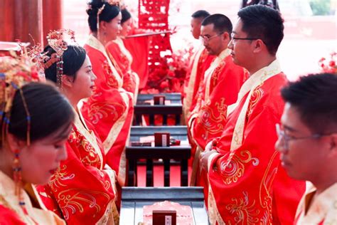 Inpics Chinese Traditional Wedding Ceremony Xinhua Englishnewscn