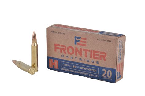 Amunicja Hornady Frontier Kal 223 Remington 68gr Bthp Match Multi Gun