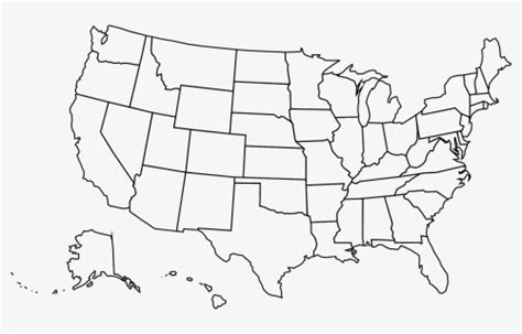 Us Map Hd Hd Png Library Download United States Us Map For Powerpoint