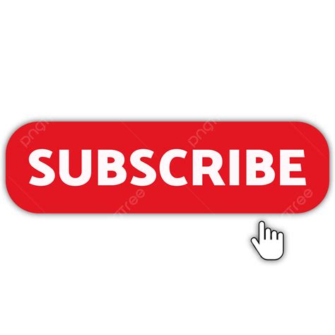 Youtube Subscribe Button Vector Design Images Youtube Subscribe