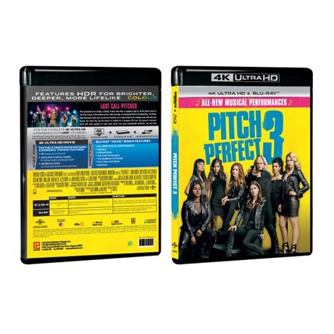 Pitch Perfect 3 4k Uhd Blu Ray Poh Kim Video