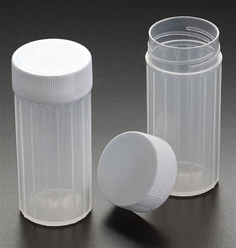 Sks Science Products Plastic Vials 20 Ml Natural Pp