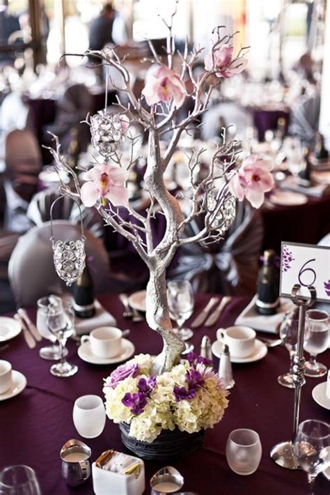 This diy video tutorial will demonstrate how to make and decorate flower. DIY Manzanita Branch Centerpiece Idea | Wedding centerpieces, Branch centerpieces, Wedding ...