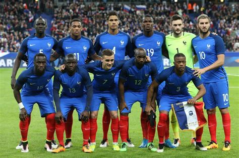 La sélection nationale est composée de joueurs de nationalité et d'origine française, en provenance des quatres coins du monde: Euro 2016 : Où voir l'équipe de France