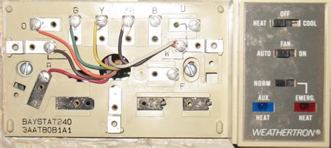 Additional articles on this site concerning thermostats and wiring can help you solve your problem or correctly wire a new thermostat. Wiring Thermostat Honeywell 8320U to Furnace-heat pump ...