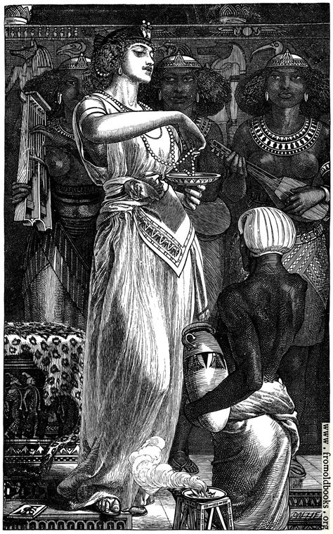 Cleopatra Have With Slaves Pictures Telegraph