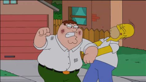 Peter Griffin VS Homer Simpson The Simpsons Know Your Meme