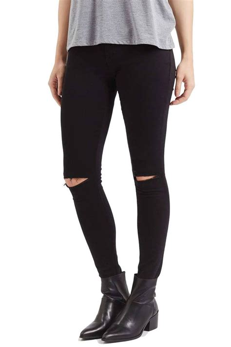 13 Best Black Skinny Jeans For Fall 2018 Ripped And High Waisted