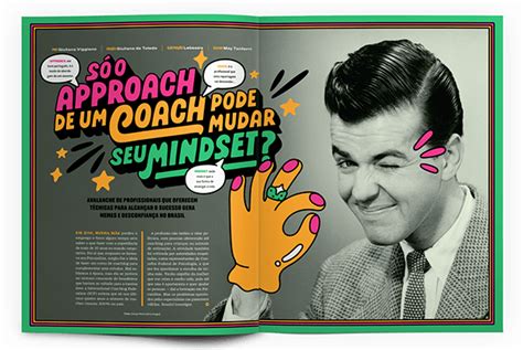 Coaches Galileu on Behance | Clever advertising, Magazine layout design, Brazil art