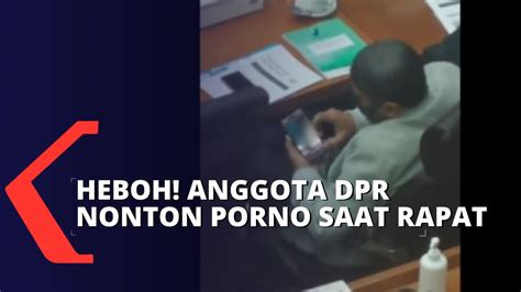 Mkd Panggil Anggota Dpr Fraksi Pdip Yang Nonton Porno Saat Rapat Youtube