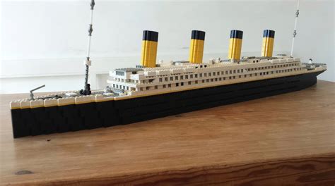 Lego Ideas Product Ideas Rms Titanic 46 Real Life Model With Lights
