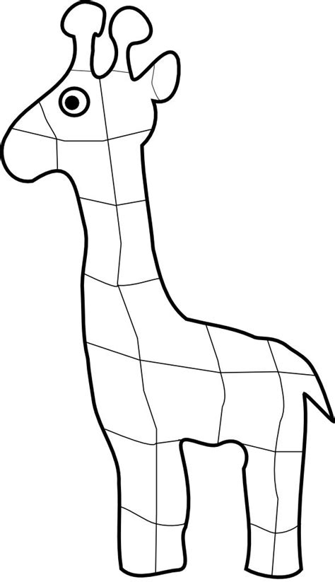 We made a little how to make a clothespin giraffe tutorial. free giraffe pattern sewing - Google Search | Giraffe ...