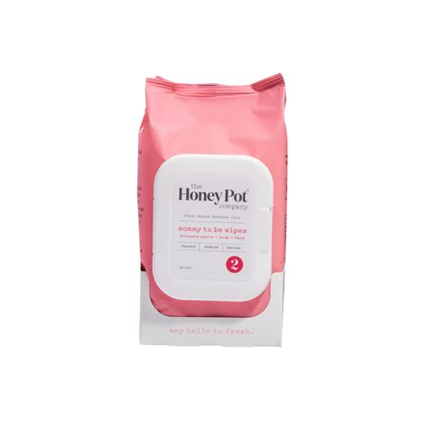 The Honey Pot Company Mommy To Be Intimate Wipes Plant Based Feminine Care