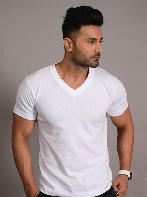 Shop Mens V Neck T Shirts 6 Pc Stylewear