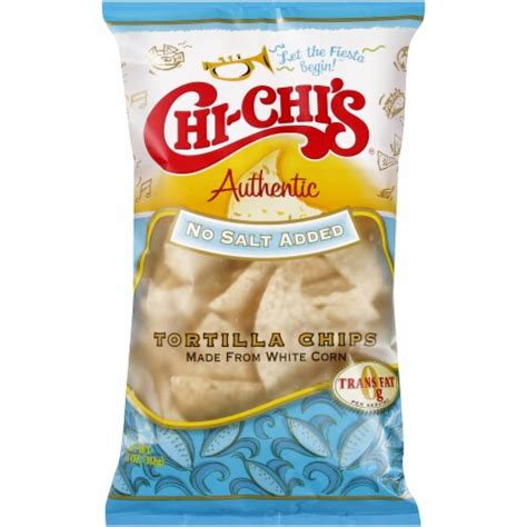 chi chi s authentic no salt added tortilla chips 11 oz pick ‘n save