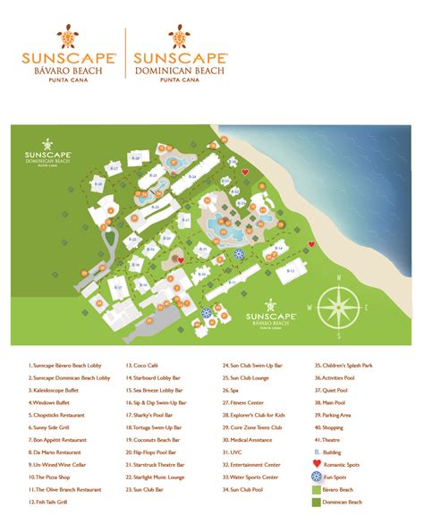 Punta Can A Beach Resort Map