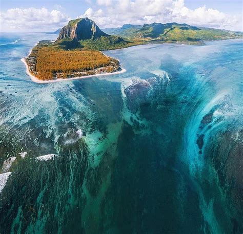It is formed by the temperature differential between the water masses either side. Fun fact: the worlds largest waterfall is in fact underwater. Known as the Denmark strait ...