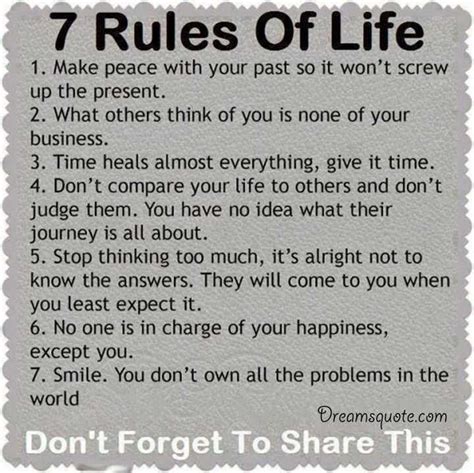 Some will make you think hard and will here are 190 of the best deep quotes i could find. Positive quotes about life ' The 7 Rules of Life, deep ...