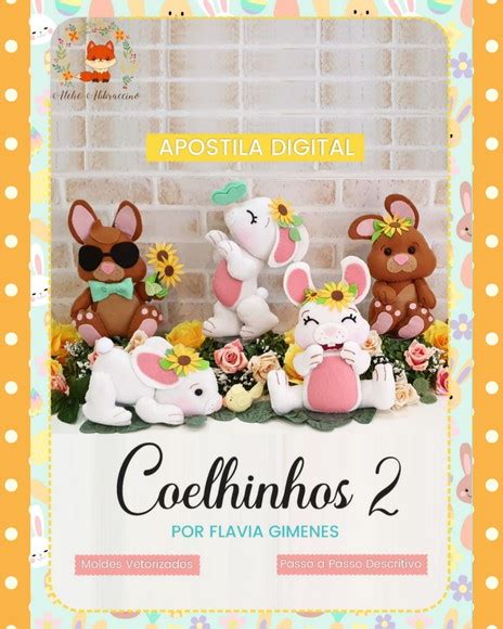 Apostila Digital Coelhinhos 2 Elo7 Produtos Especiais