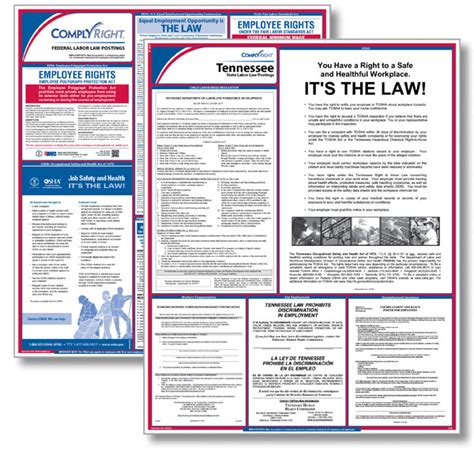 Federal And State Labor Law Poster Set Poster Guard
