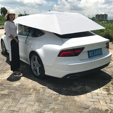 Remote Control Automatic Awning Tent Car Cover Outdoor Waterproof