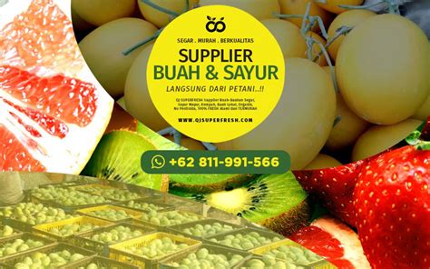 qjsuperfresh supplier buah lokal sayuran segar  rempah listedid