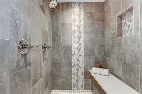 Dual Shower Heads Bench Designer Marble Tile Waterfall Beautiful