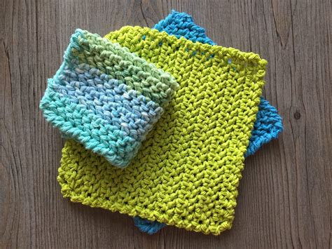 Easy Crochet Dishcloth Free Pattern