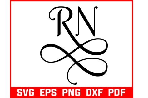 Rn Design Svg Bundle Rn Logo Graphic By Craft Carnesia · Creative Fabrica