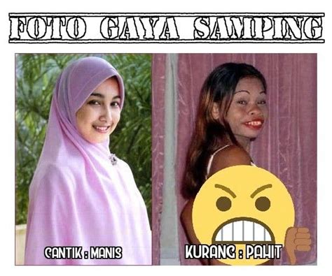 Pin By Gambar Gokil On Mememe Gaya Kecantikan Manis