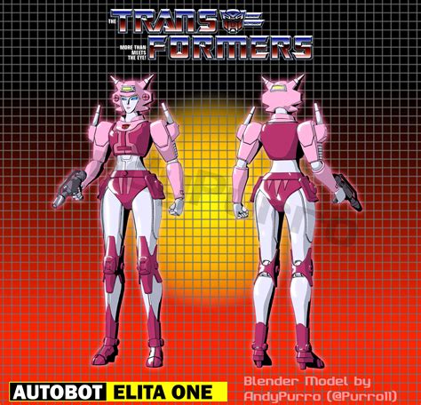 Artstation Transformers G1 Elita One Overhaul [blender Model]