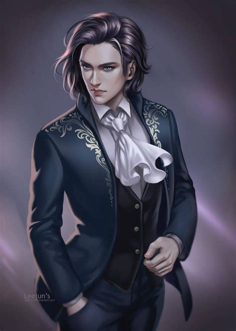 Commission Boy By Leejun Vampire Art Fantasy Art Men Character Portraits