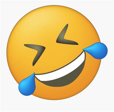 Crying Laughing Emoji Free Transparent Clipart Clipartkey