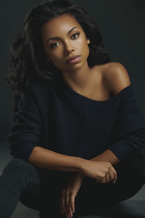 Hit The Floor Star Logan Browning Gets Casually Sexy In New Photo