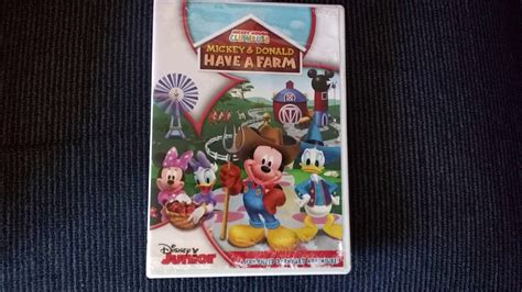 Mickey Mouse Clubhouse Mickey And Donald Have A Farm Dvd Overview Youtube