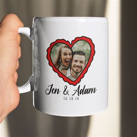 Couples Mug Personalized Valentines Day Mug Every Day I Love Etsy In