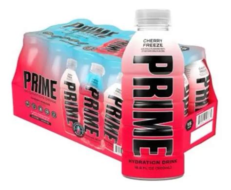 Prime Hydration Drink Cherry Freeze 15 Pz Envío Gratis