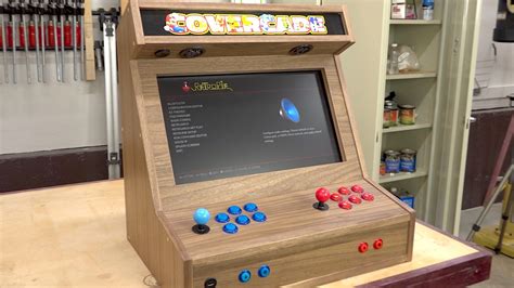 A Retro Gaming Cabinet Made With Only One Sheet Of Plywood Gaming