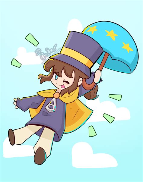 Hat Kid Drawing Ahit By Ooferprincess On Newgrounds