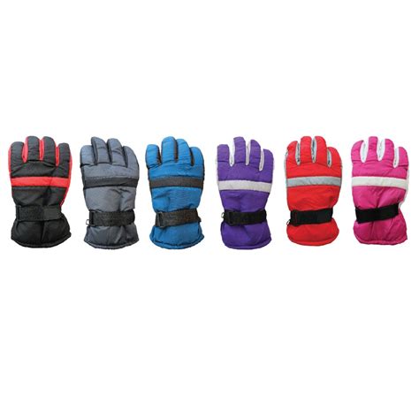 Wholesale Kids Ski Gloves Assorted Colors 94