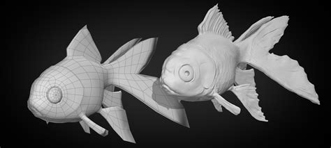 Art Spotlight Goldfish Simulation Sketchfab Community Blog