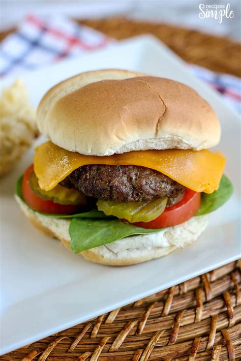 Perfectly Seasoned Air Fryer Hamburgers Recipes Simple