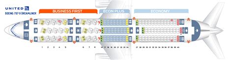 United 787 Seat Map Map Of The World