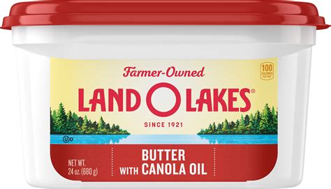 Land O Lakes® Butter With Canola Oil 24 Oz Tub