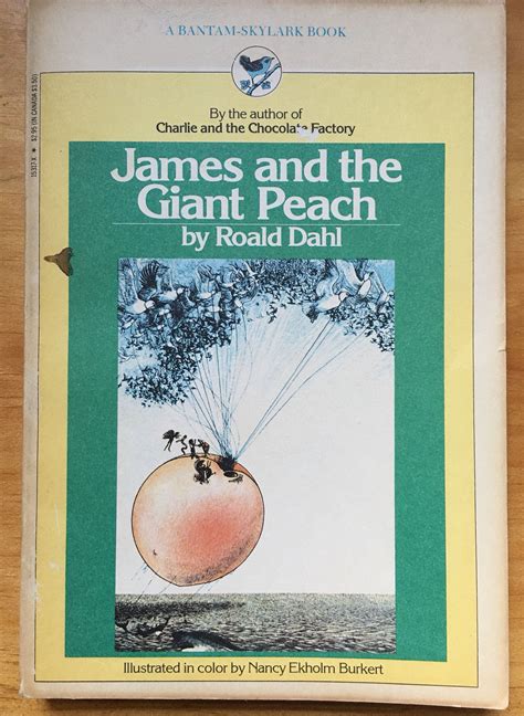 James And The Giant Peach Roald Dahl Illustrated By Nancy Etsy