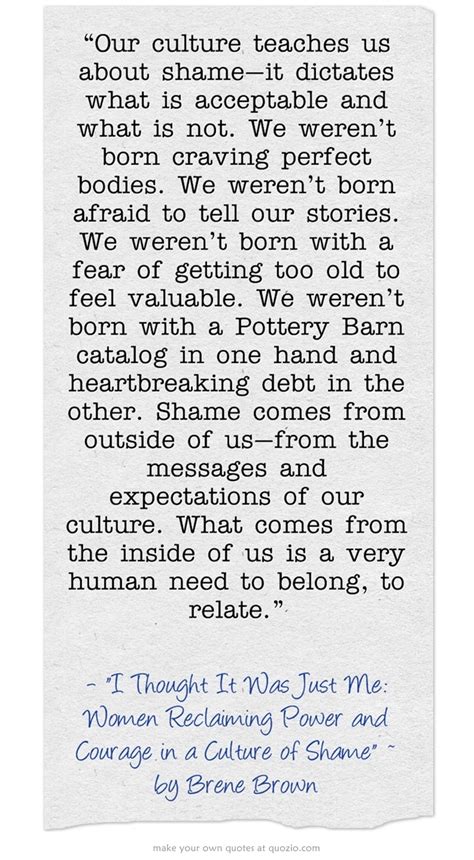 Brene Brown Quotes On Shame. QuotesGram