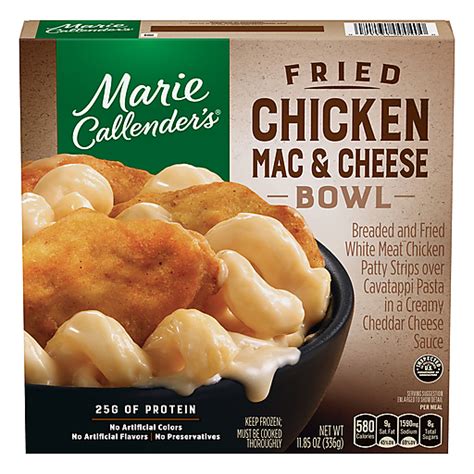 Marie Callender S Fried Chicken Mac Cheese Bowl 11 85 Oz Pasta