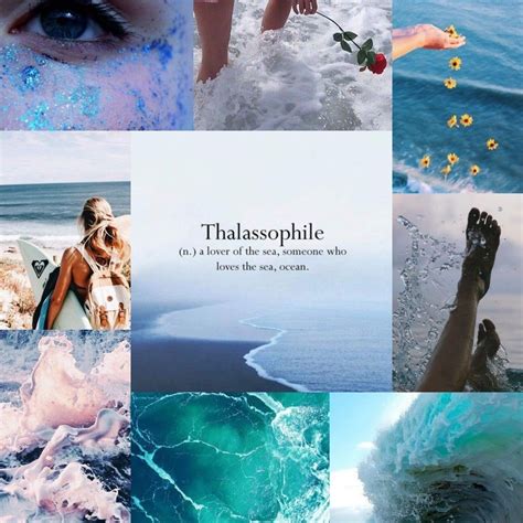 Ocean Moodboard Ocean Natural Landmarks Nature